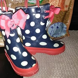 Cherokee rain boots toddler S 7/8